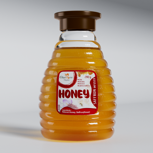 Saffron Infused Honey