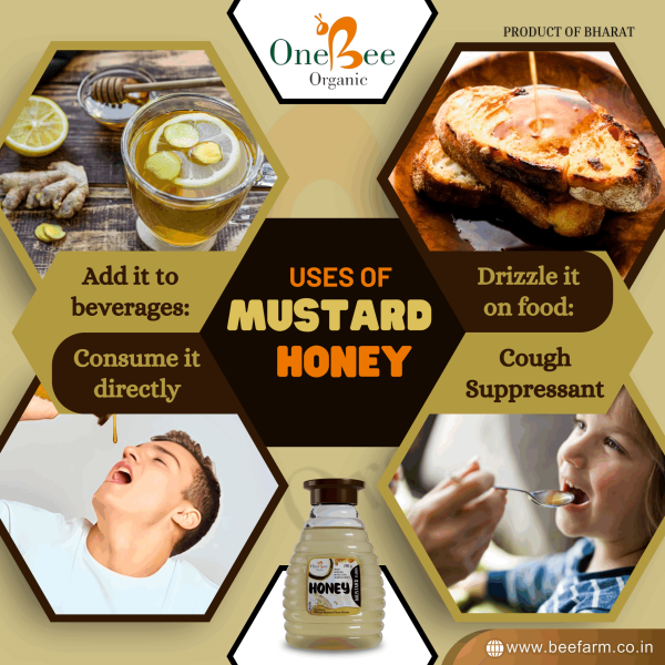 Mustard Honey / White Cream Honey
