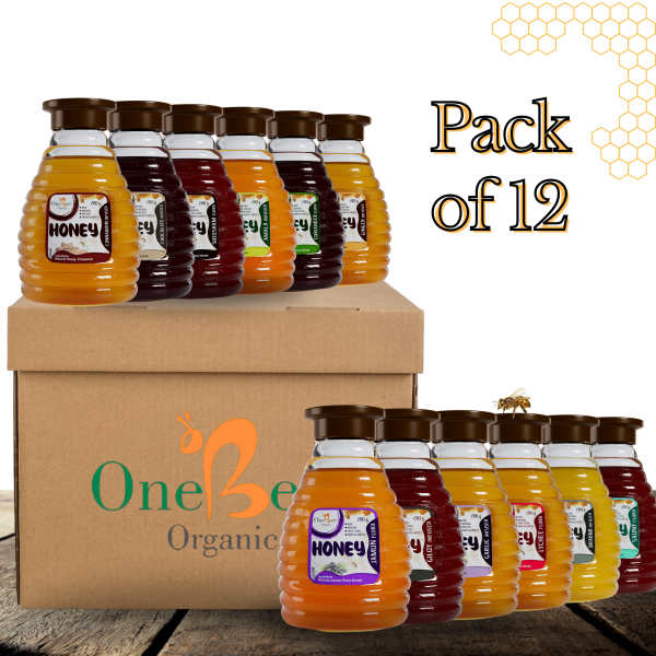 Combo Pack of 12 Honey